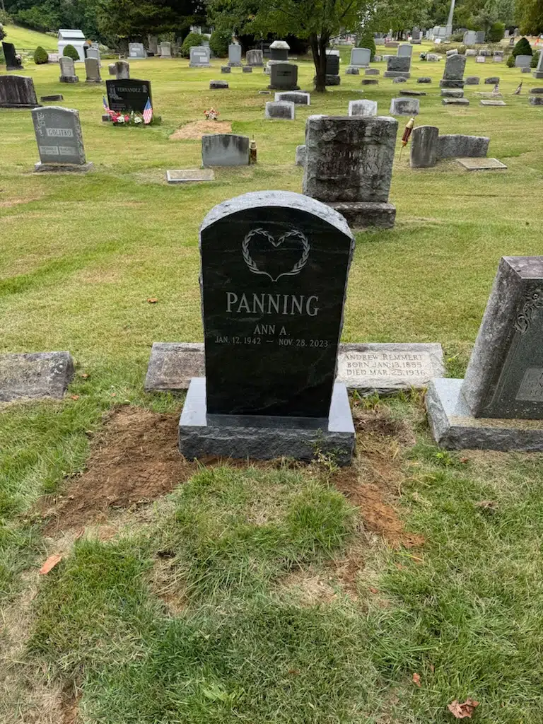 Granite Custom Headstone hand-carved by NJ Headstone Shop in NJ — image 3