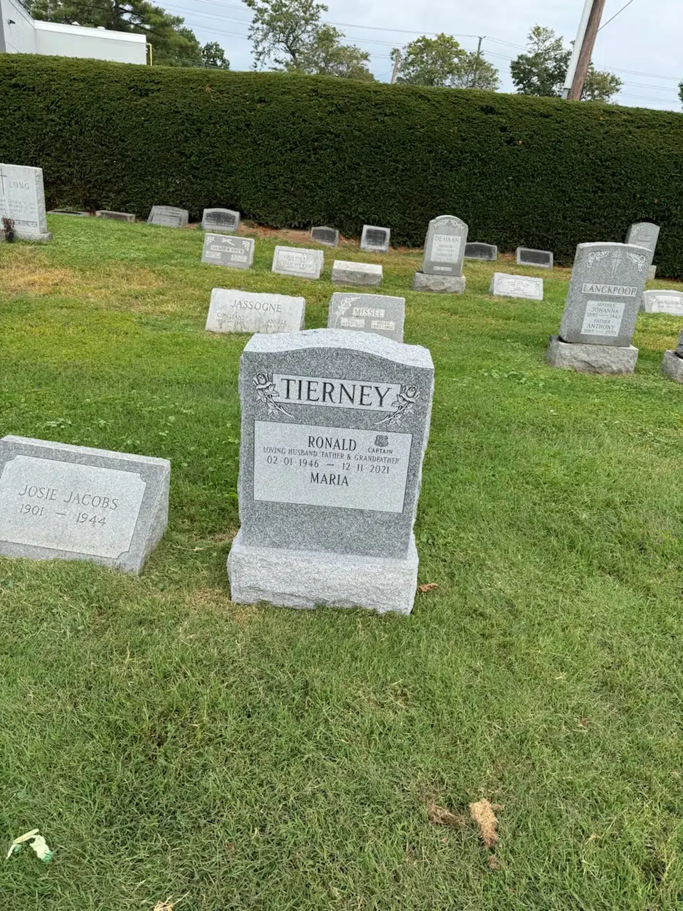 Granite Custom Headstone hand-carved by NJ Headstone Shop in NJ — image 6